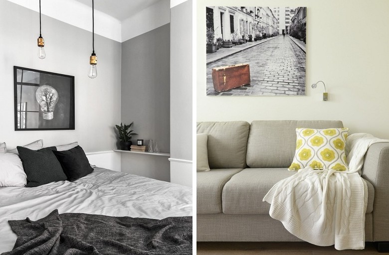 Foto's voor het interieur met je eigen handen - Fotoprint, citaten in een frame