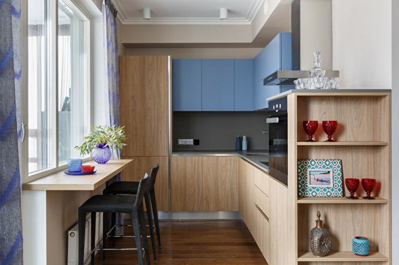 Blue Kitchen Design - Combinações de cores