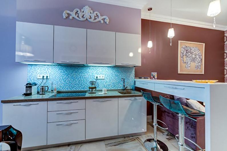 Blue Kitchen Design - Belysning