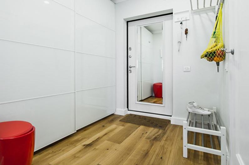 Disseny d’interiors d’un apartament d’una habitació 33 m2 - foto