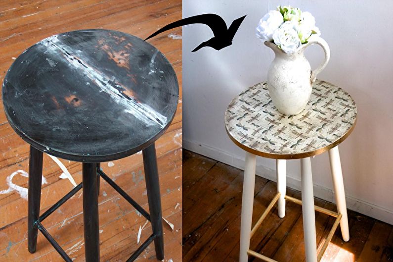 Do-it-yourself furniture decoupage - What is decoupage and how to do it