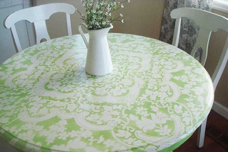 Decoupage de mesa - decoupage de muebles de bricolaje