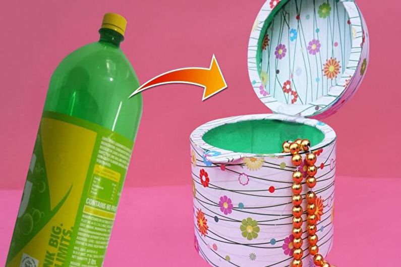 DIY plastmasas pudeļu darinājumi - neparastas DIY idejas