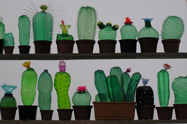 DIY plastic bottle crafts - photo