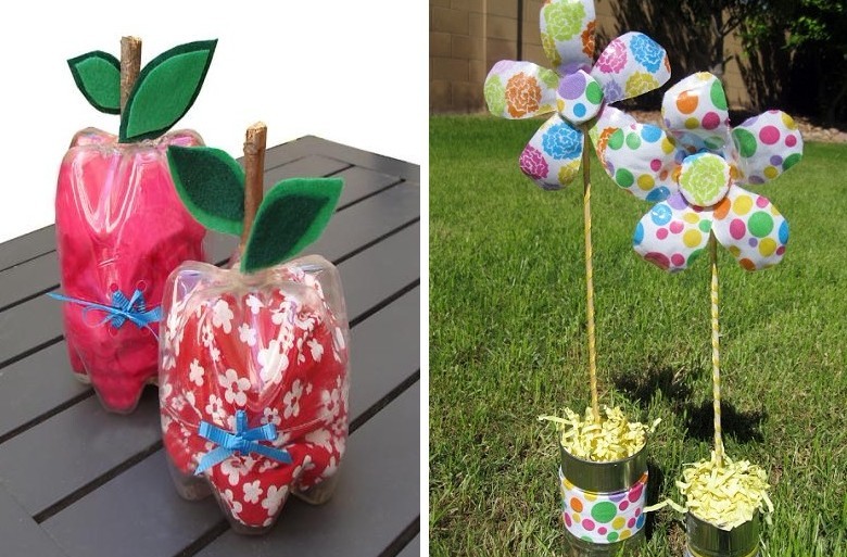 DIY plastová láhev řemesla - foto