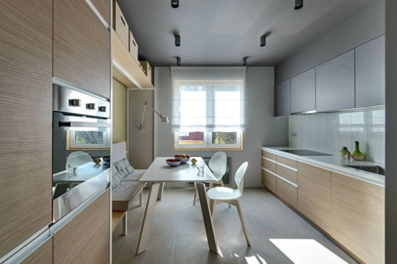 Cucina moderna design - Finitura a soffitto