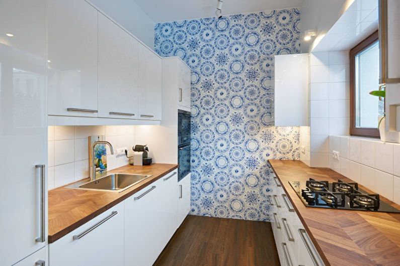 Cucina di interior design in stile moderno - foto