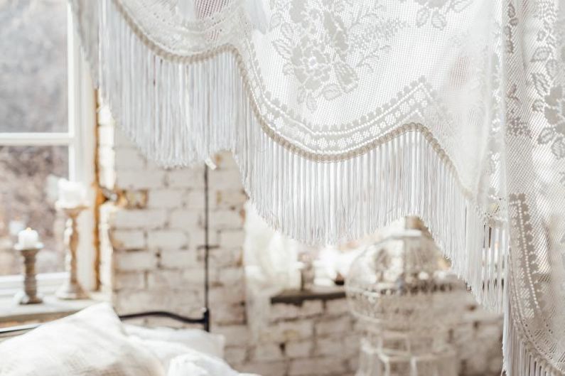 Design curtains for the living room - Tulle