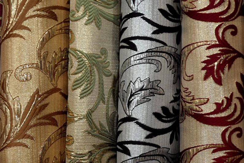 Living Room Curtain Design - Brocade