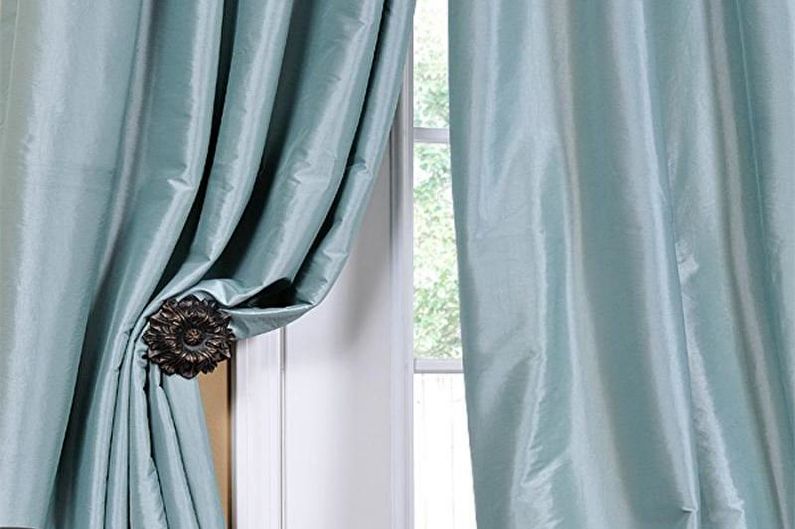 Design curtains for the living room - Taffeta