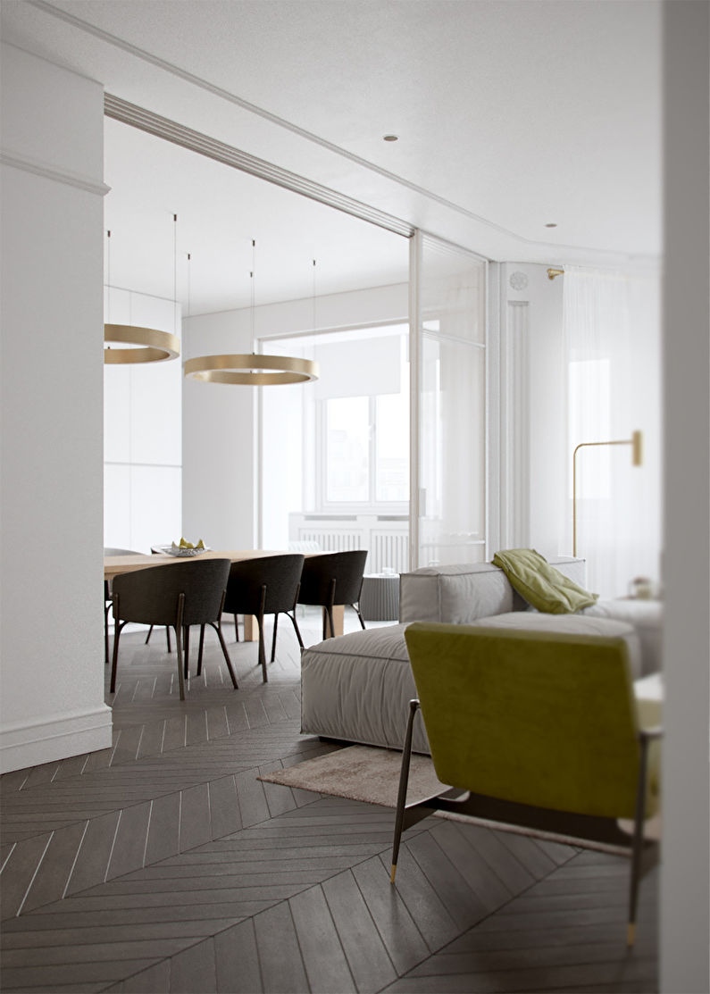 Honey White: Interior Apartment - foto 4