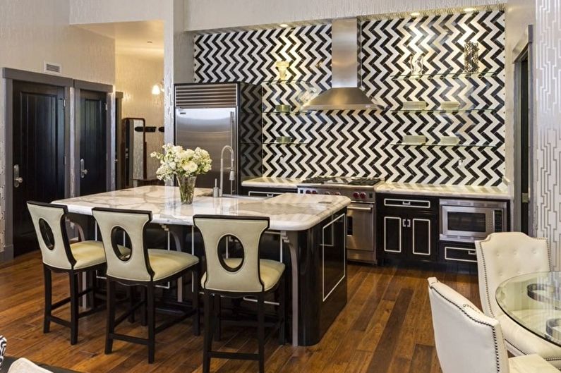 Art Deco Kitchen Design - Features