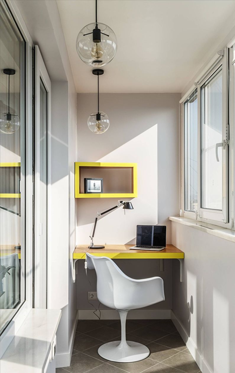 Interieur design appartement in de stijl van minimalisme - foto