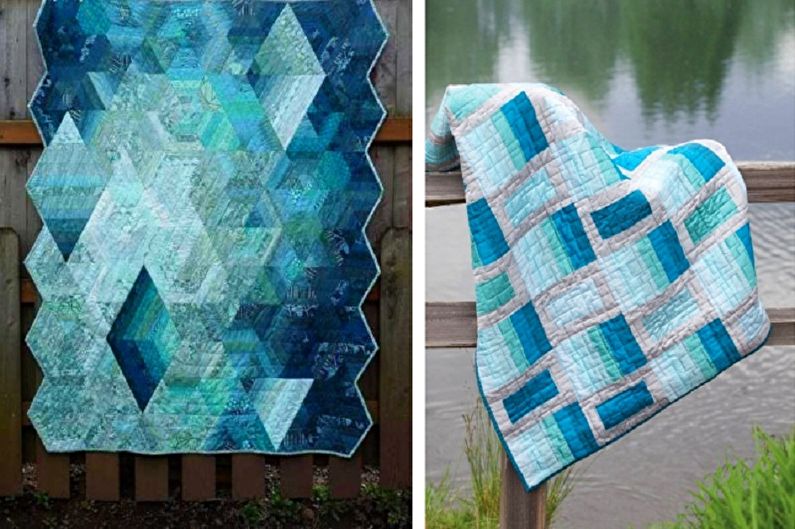 Patchwork im Innenraum - Techniken