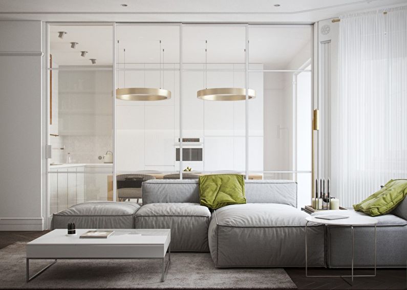 Honey White: Appartement interieur