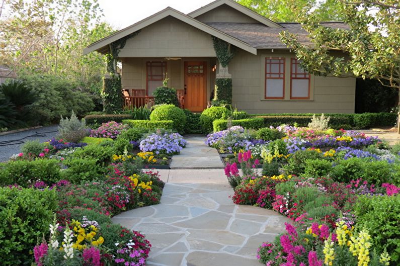 Flores para uma residência de verão: características, tipos, idéias para um jardim de flores