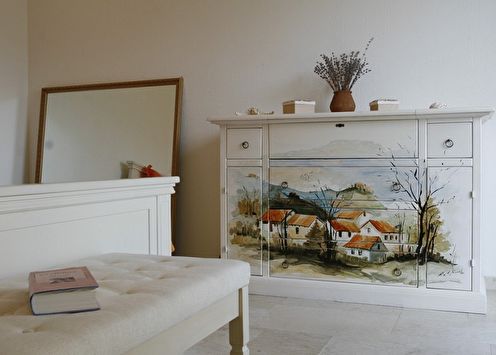 Decoupage de muebles de bricolaje: 80 hermosas ideas