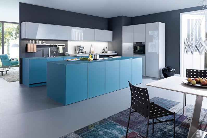 Conception de cuisine 8 m² dans un style moderne