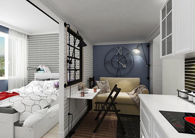 Suite: Pang-apartment 25 sq.m. - larawan 1