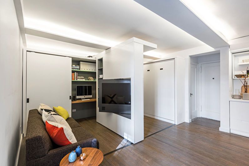 One-Room Apartment Design, Nowy Jork