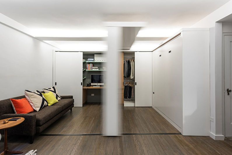 Ein-Zimmer-Apartment-Design, New York