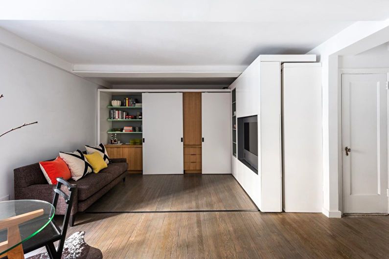 One-Room Apartment Design, Nowy Jork