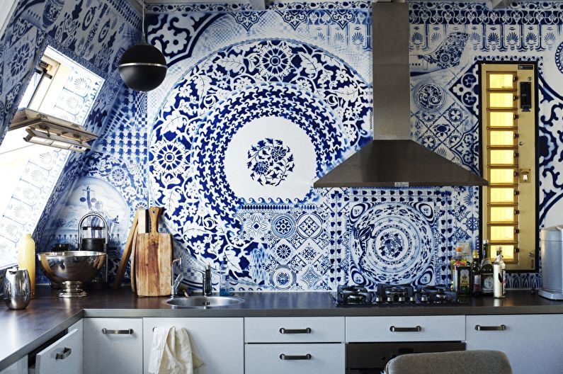 Décoration murale dans la cuisine - Carreaux de céramique