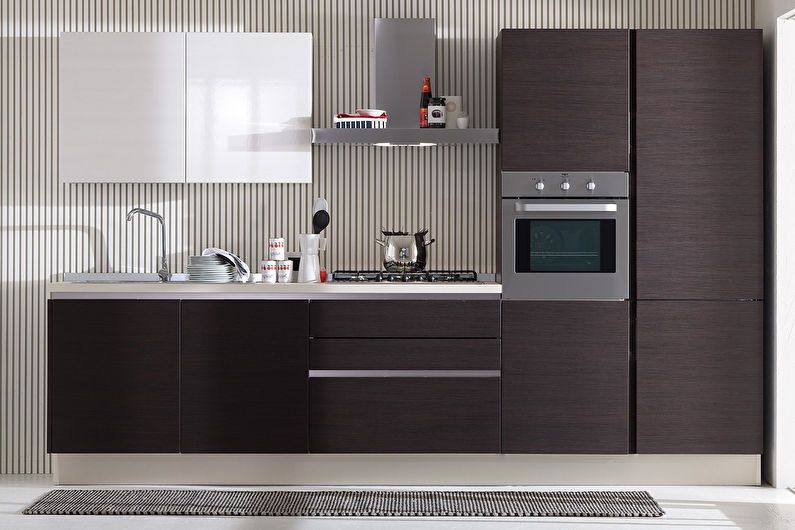 Design de interiores da cozinha 6 m² - Foto