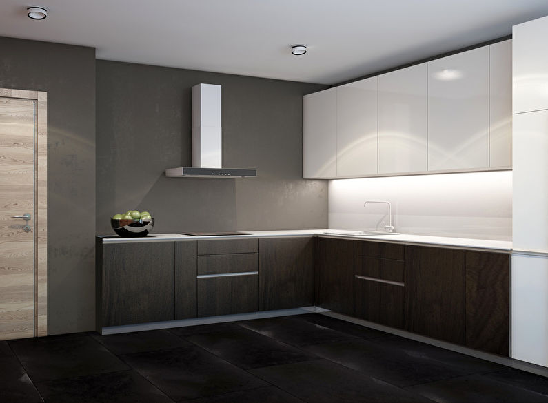 Cucina di progetto design 20 m2