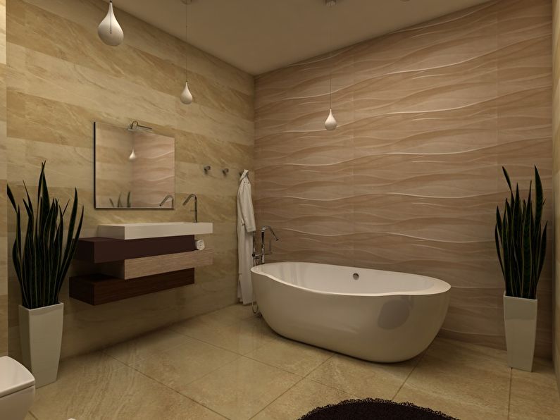 Bagno leggero ed elegante