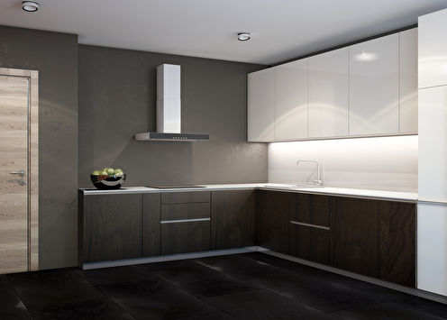 Cucina di progetto design 20 m2