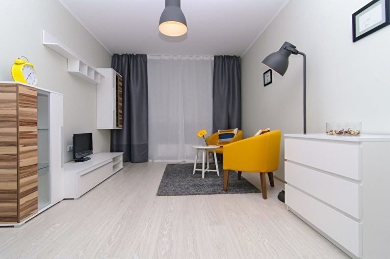 Minimalisme Woonkamer Design - Plafondafwerking