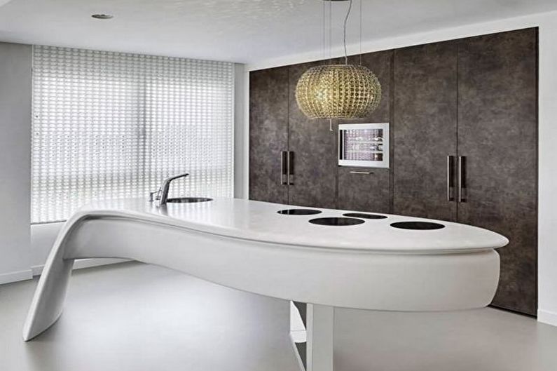 Cucina - Appartamento design in stile high-tech