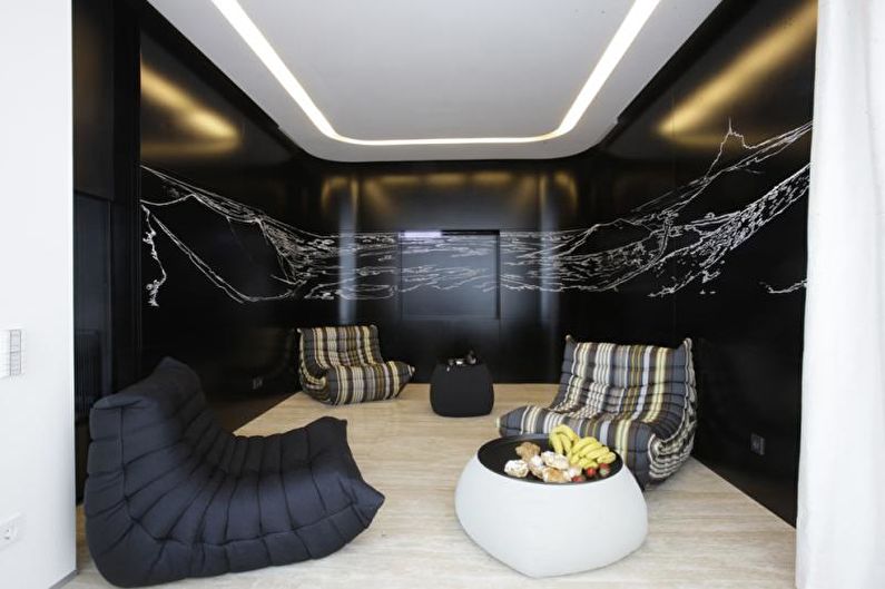 Appartement design de style high-tech - photo