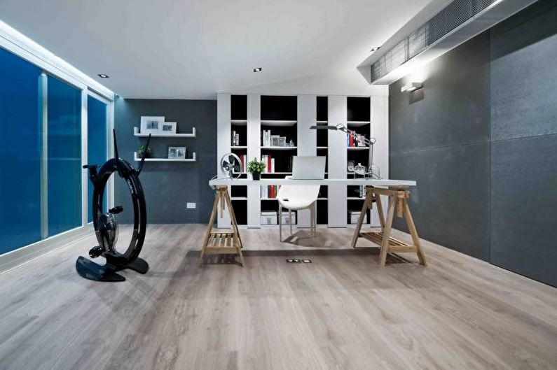 Diseño de interiores de apartamentos de estilo de alta tecnología - foto