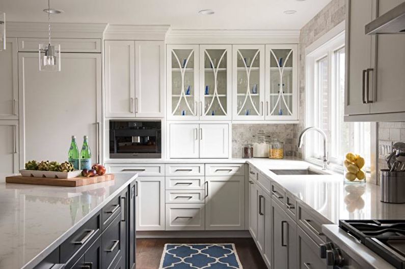 Countertop for kitchen made of artificial stone