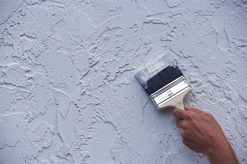 How to apply water-based paint