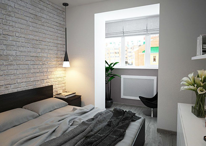 Minimalistische design slaapkamer - foto 2