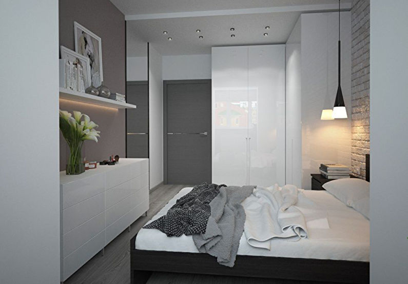 Dormitorio de diseño minimalista - foto 3