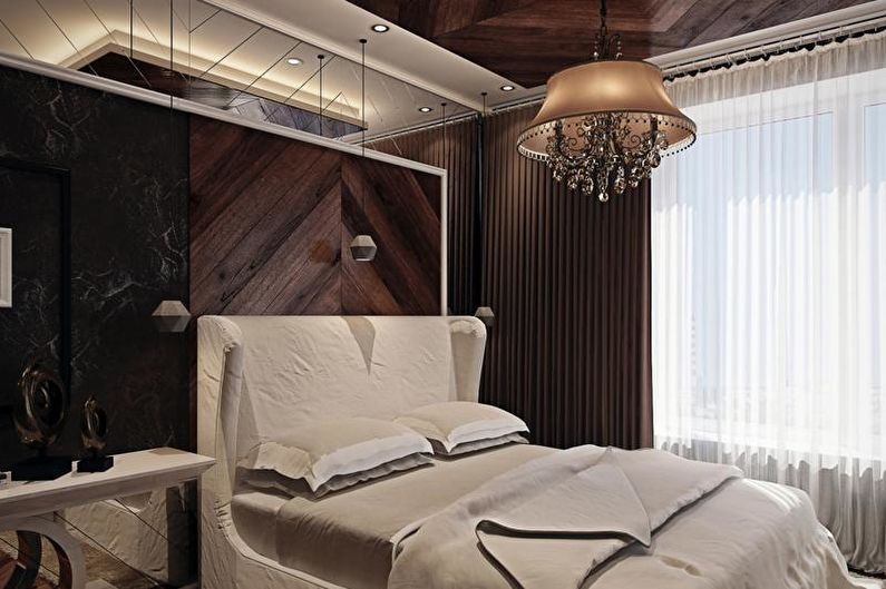 Quarto de design de interiores em estilo art deco - foto