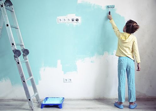 Pintura a base de agua para paredes y techos: características, cómo elegir, cómo aplicar