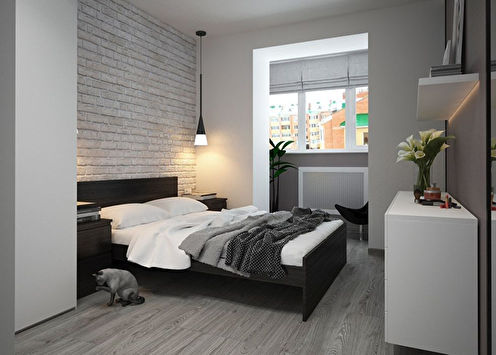 Minimalist bedroom design