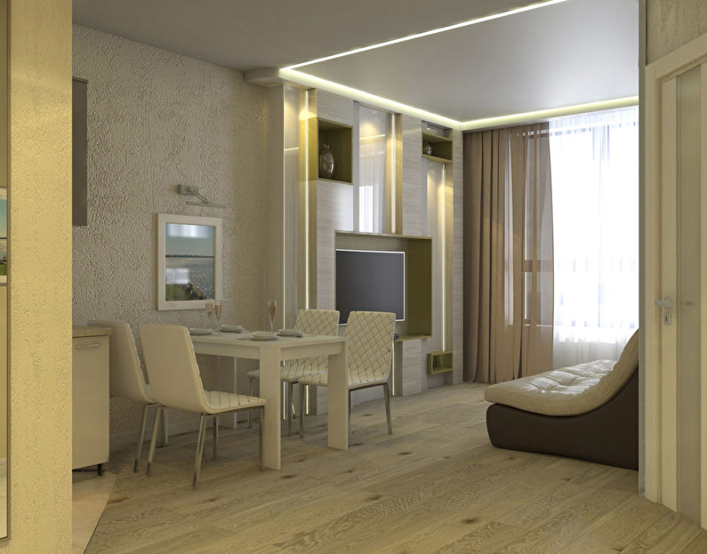 Interior of an apartment for a young family - photo 1