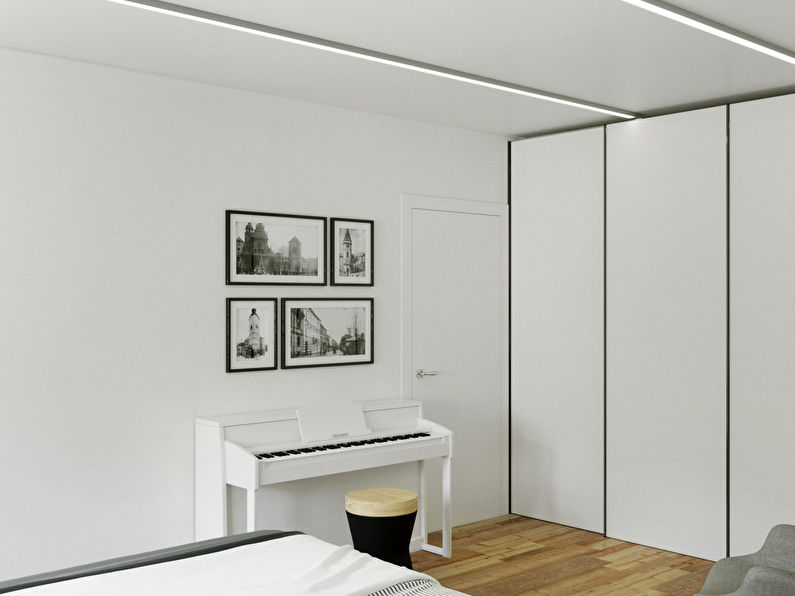 Little White: diseño de apartamentos de 32 m2. - foto 3