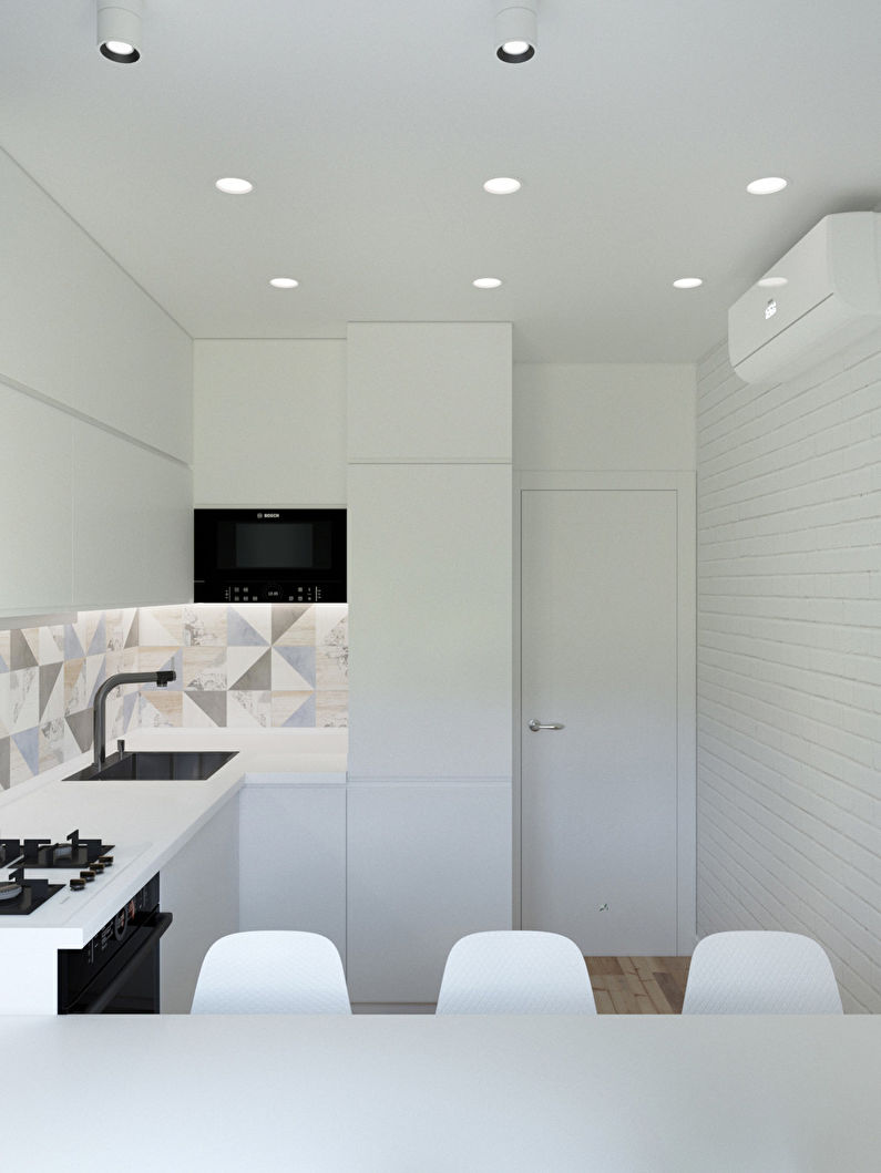 Little White: Apartment design 32 sq.m. - photo 5