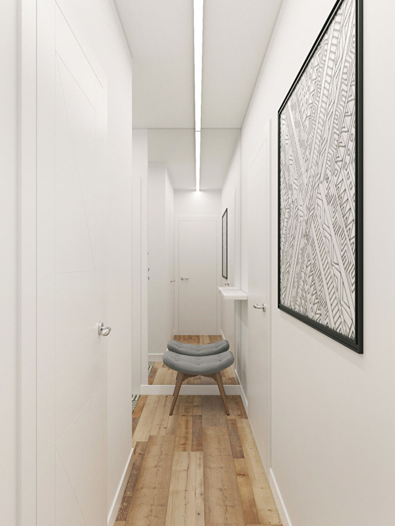 Little White: Apartment design 32 sq.m. - photo 11