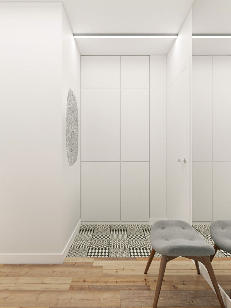 Little White: appartement ontwerp 32 m² - foto 12