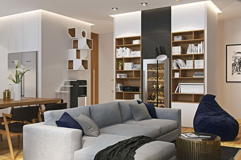 Apartment in a modern style, Moscow - photo 1