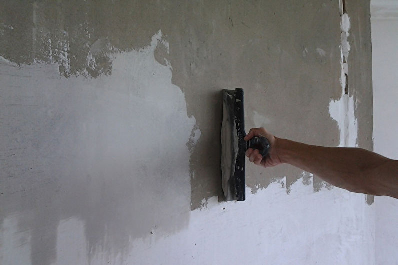 DIY stucco - pregătirea pereților