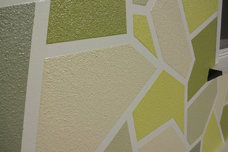 DIY stucco - pictură